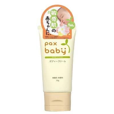 他サイト： パックスベビー ボディークリーム 50g 無添加 無香料 保湿 新生児 天然由来100% オーガニック 太陽油脂の商品画像