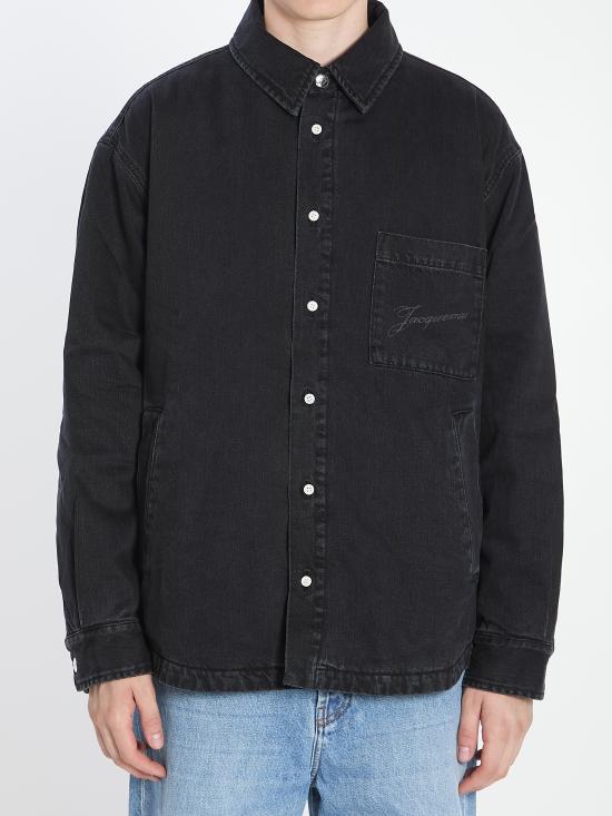 JACQUEMUS Men Long Tops OUM00115A BLACK