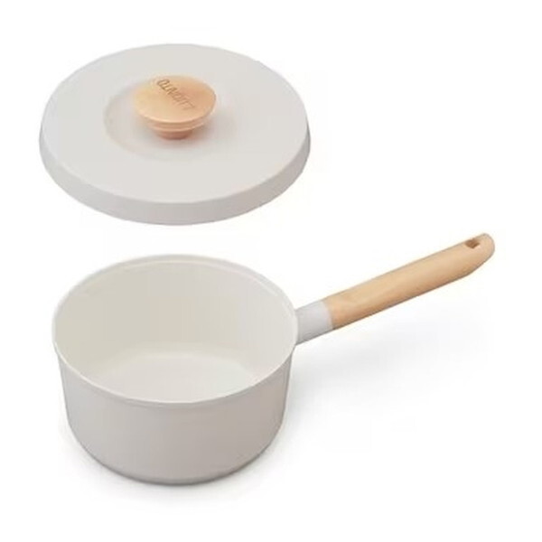 LUO-P18ホワイト LUONTO [18cm片手無加水鍋 (IH対応)] メーカー直送