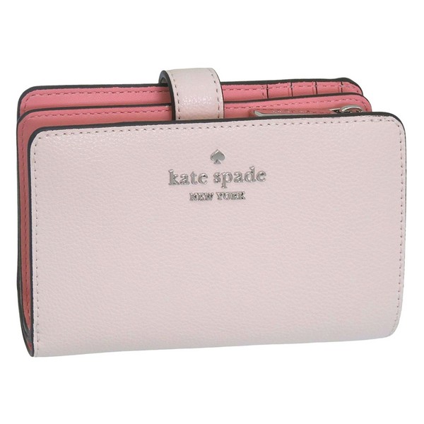 ケイトスペード 財布 レディース 二つ折り財布 アウトレット レザー ピンク WALLETS MED COMBIFLD KN751-650 KATE SPADE