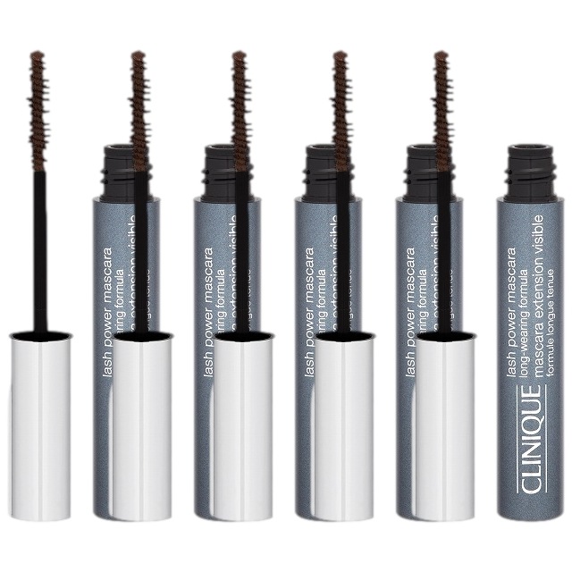ラッシュ パワー マスカラ ロング ウェアリング フォーミュラ 6ml x 5 04 ダークチョコレート【数量限定激安】