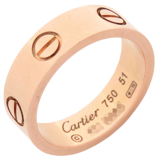 カルティエ Cartier リング 指輪 ラブリング K18PG ピンクゴールド #51(JP11) LOVE Ring 750 18K PG 18金 11号 B4084851【中古】