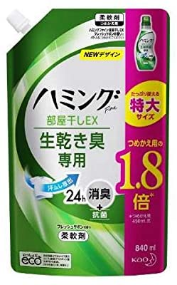 新しい 花王 ハミングファイン 部屋干しEX フレッシュサボン スパウト