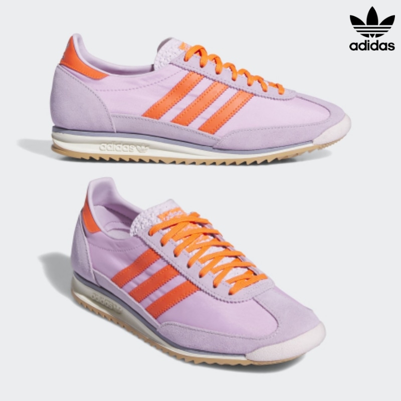 [ADIDAS] アディダス オリジナルス SL 72 OG アイスラベンダー インパクトオレンジ シルバーバイオレット / SL 72 OG W PURPLE