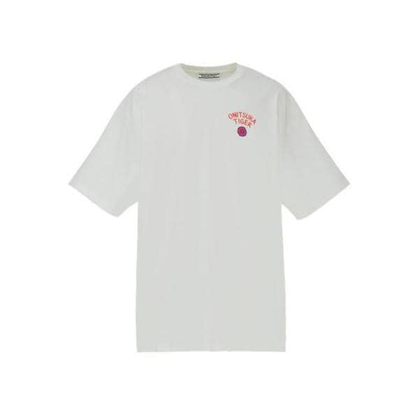 オニツカタイガー 半袖Tシャツ 2183B561 100 WHITE DOM