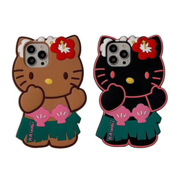 Qoo10] キティちゃん スマホケース キティ ハワ