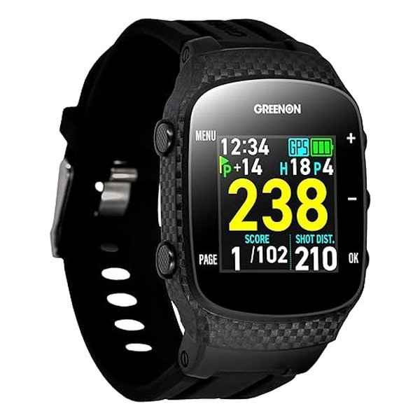 ザ・ゴルフウォッチ GN101 みちびきL１S対応 ブラック 10,032円