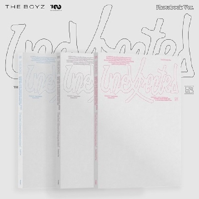 【未開封新品】ザボーイズ(THE BOYZ) 3rd Album - Unexpected(Photobook Ver.) 3種 SET(BCA001)