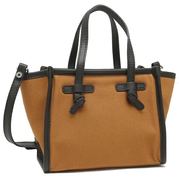 トートバッグ ミスマルチェッラ ミニバッグ ブラウン レディース GIANNI CHIARINI B