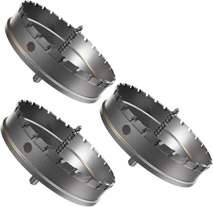 互換品現役電気工事士・大工推薦＆監修超硬 ステンレス ホールソー 穴あけ 電動ドリル ホルソー ホールカッター (150mm)