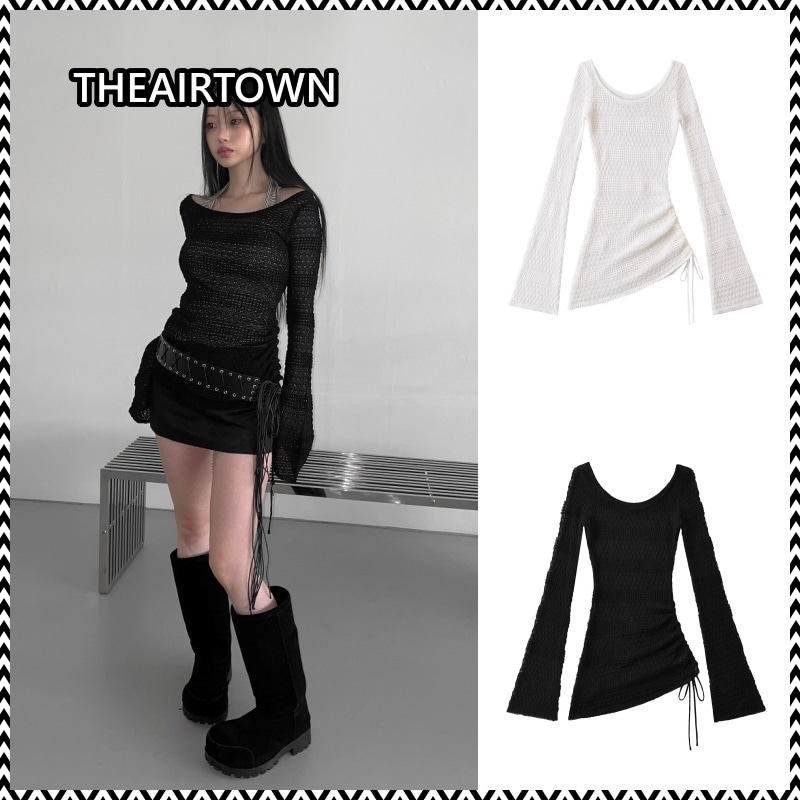 THEAIRTOWN natural string knit