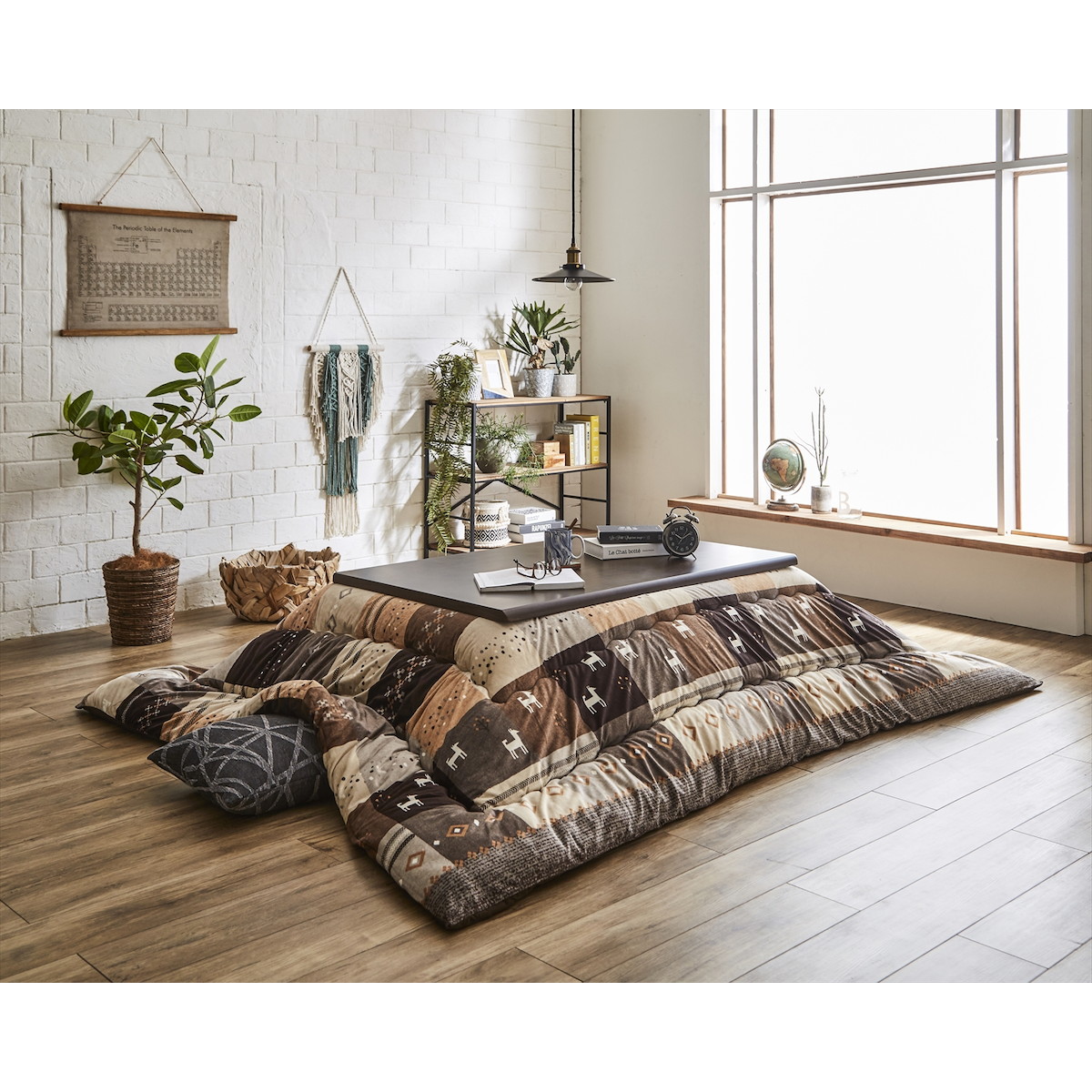 【I】【代引不可】こたつ布団掛 シンシア 205×315cm ブラウン 大判長方形【北海道・沖縄・離島不可】 11,101円