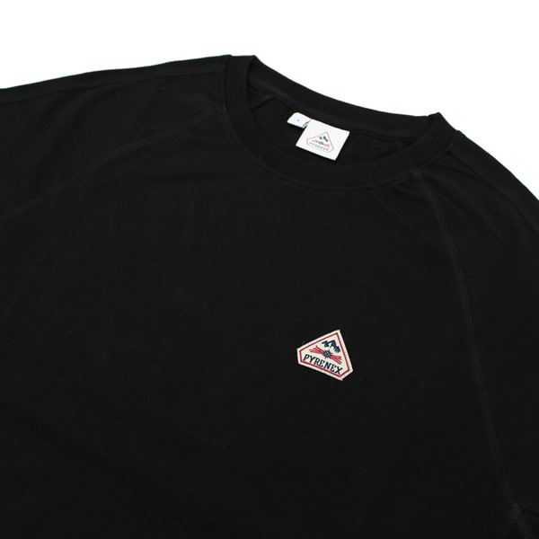 Tシャツ HMR016-PEAK-0009 ブラック ユニセックス
