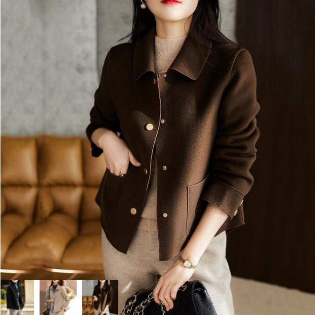 コート レディース チェスターコート ロング ラシャ混コート アウター 秋 冬 ウール混コート 無地 ベーシック ゆる 体型カバー ロングコート 通勤 OL 40代