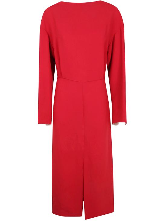 CARVEN Women Mid Skirts 6252K21033 N265 CRIMSON
