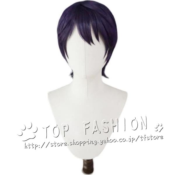 バーチャルYouTuber 剣持刀也 風 コスプレウィッグ かつら cos wig カツラ 専用ネット付 変装 仮装 コスチューム