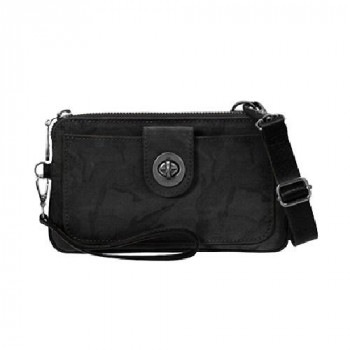 baggallini バッガリーニ リスボン ウォレットカモフラ RGBBFWS-BKC