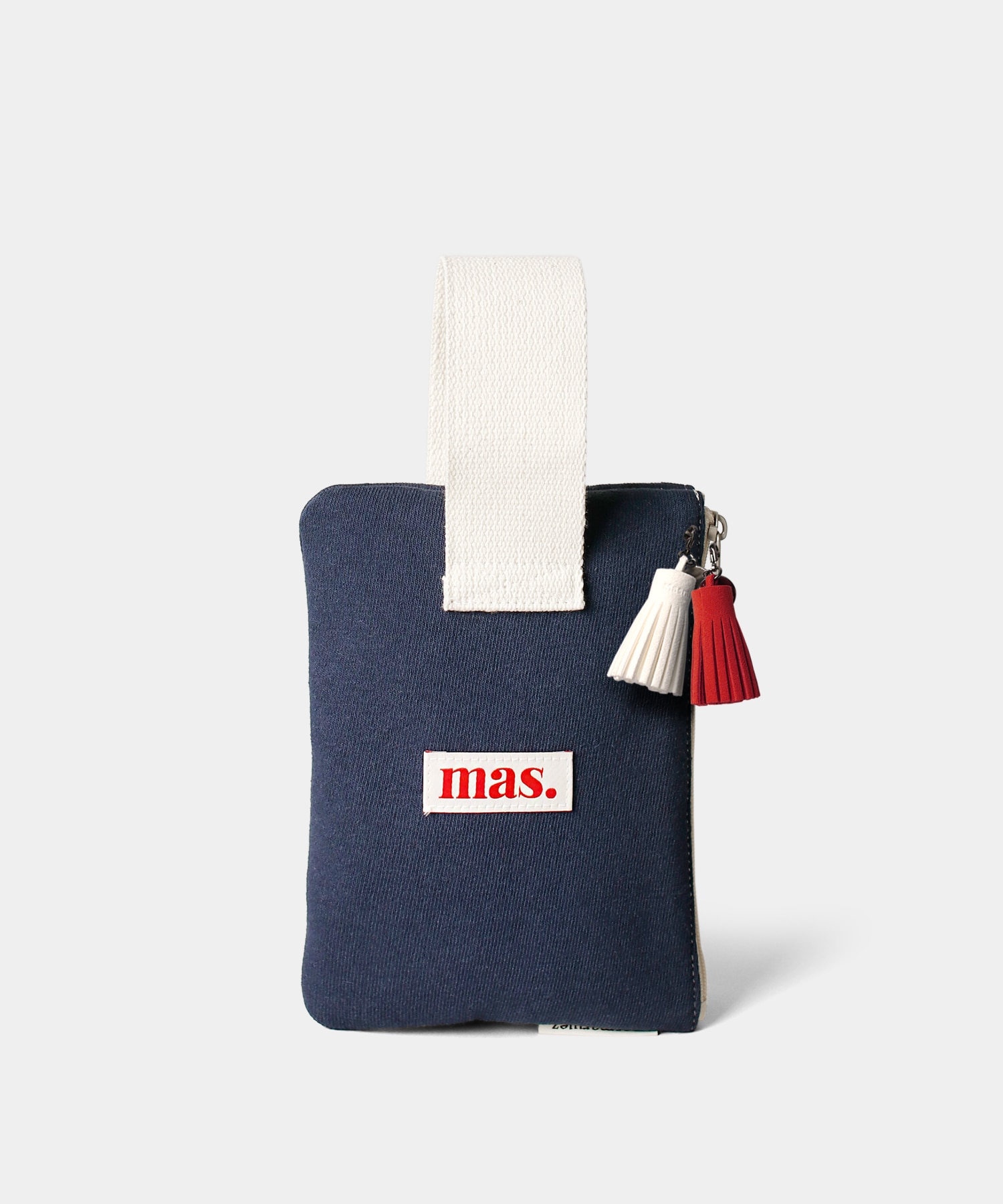MASMARULEZ ストラップポーチ _ ヘビーウエストスウェットシャツネイビー