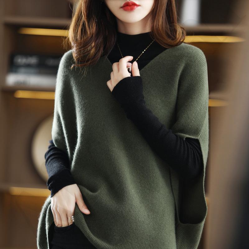 ニットベスト ネック 無地 ノースリープ ベストセーター 春秋冬 代 レディース ニットベスト