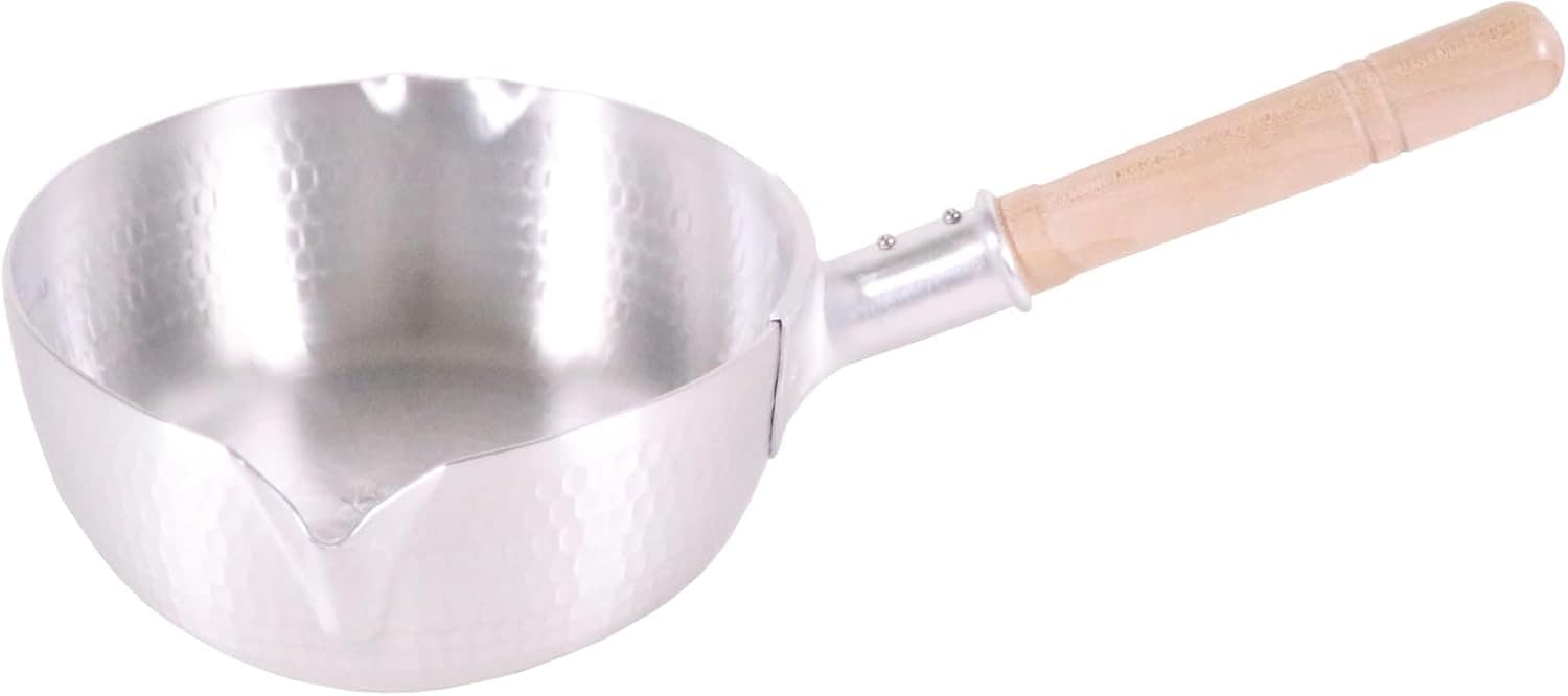 中尾アルミ製作所 アルミ 打出ペリカン 雪平鍋 18cm