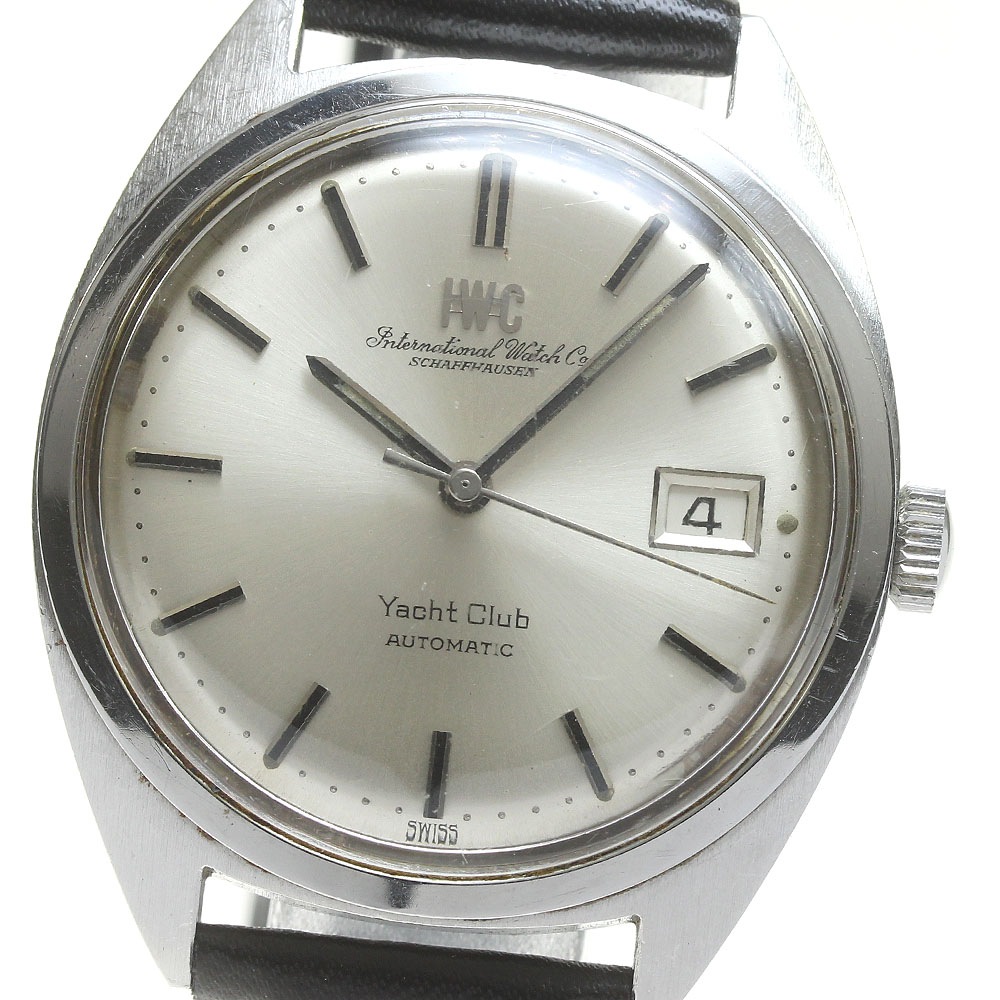訳あり IWC SCHAFFHAUSEN ヨットクラブ デイト Cal.8541B 自動巻き メンズ _819346【中古】