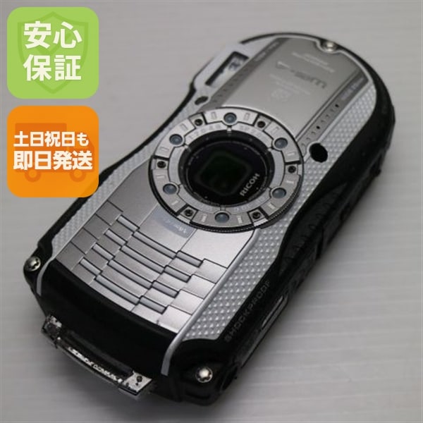 美品 WG-4 シルバー デジカメ RICOH 97