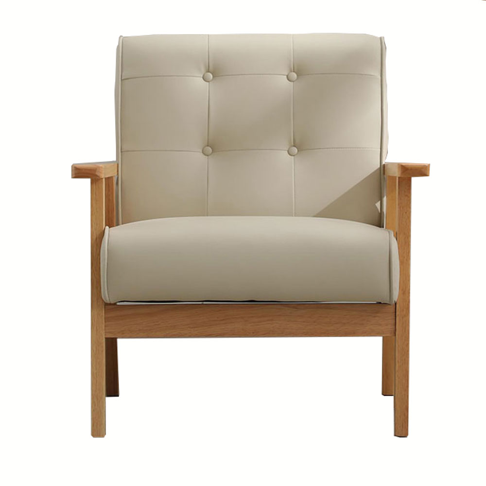 1人掛け ダークブラウンPVC