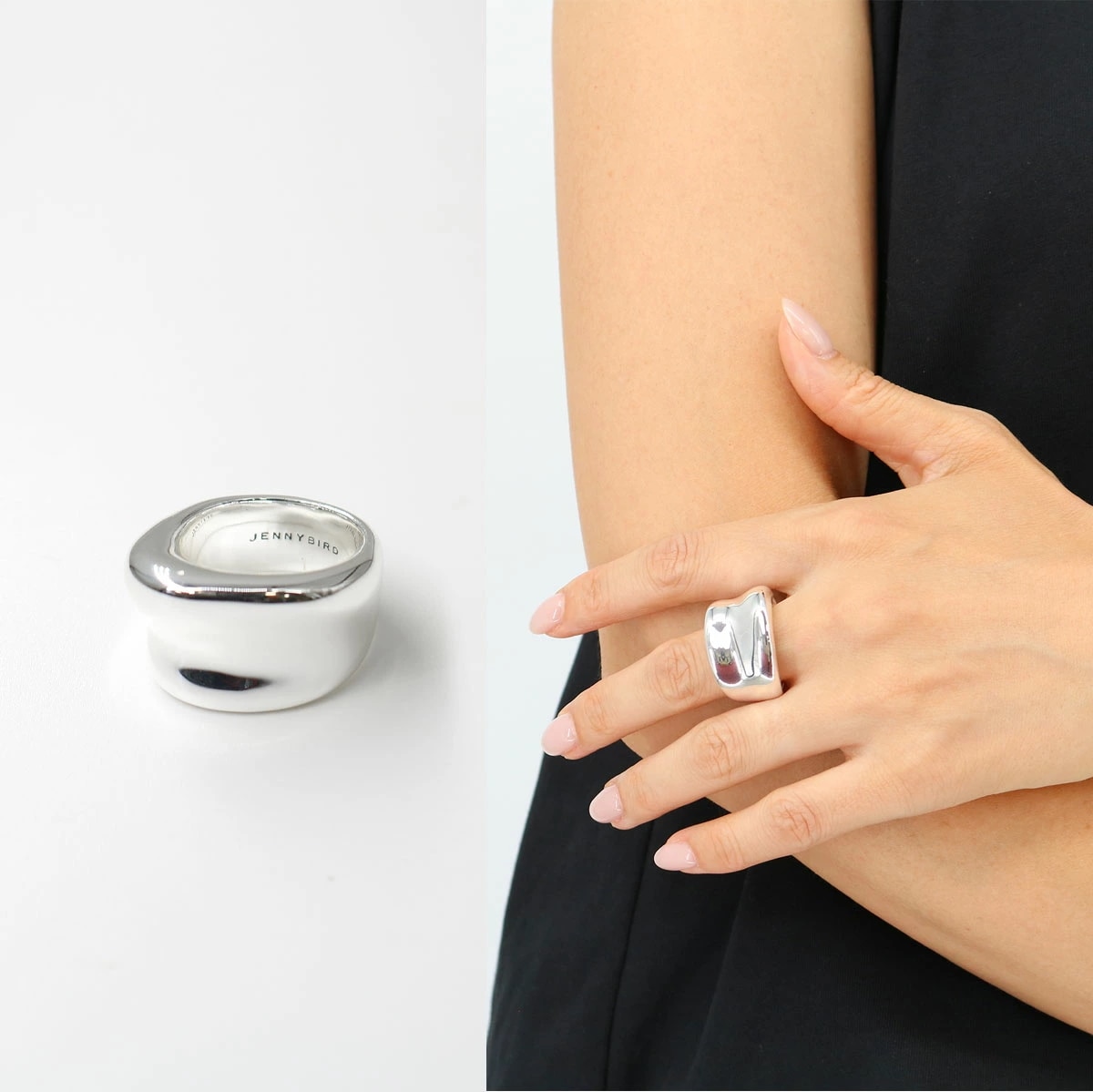 JB445-HPS リング VIVIANA RING 指輪 シルバー ロゴ アクセサリー 小物　ギフト プレゼント ブランド