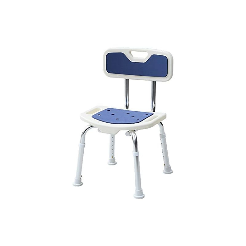 即納山善(YAMAZEN) コンフォートシャワーチェア ネイビー YS-7003SN(NV)