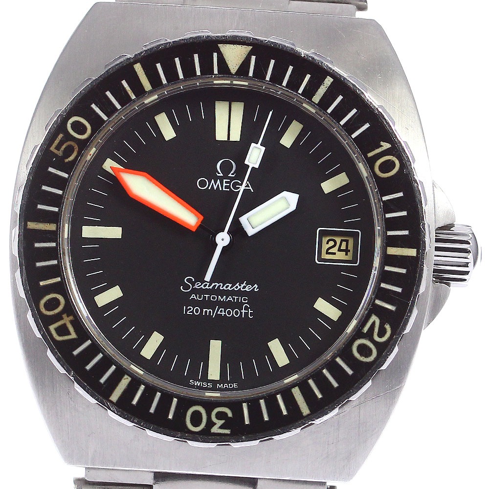 オメガ OMEGA 166.0250 シーマスター ベビープロプロフ デイト Cal.1010 自動巻き メンズ _792246【中古】