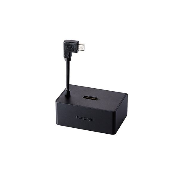 (5個セット) エレコム スタンド型アダプター/Fire TV Stick専用/LANポート付 DH-FTHDL01BKX5