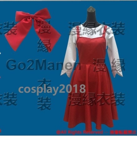 コスプレ衣装 ゲゲゲの鬼太郎 第6期 公式 猫娘 コスチューム リボンバレッタ ブラウス J112