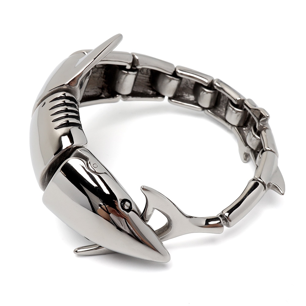 316L 鮫のごつめブレスレット [b856]