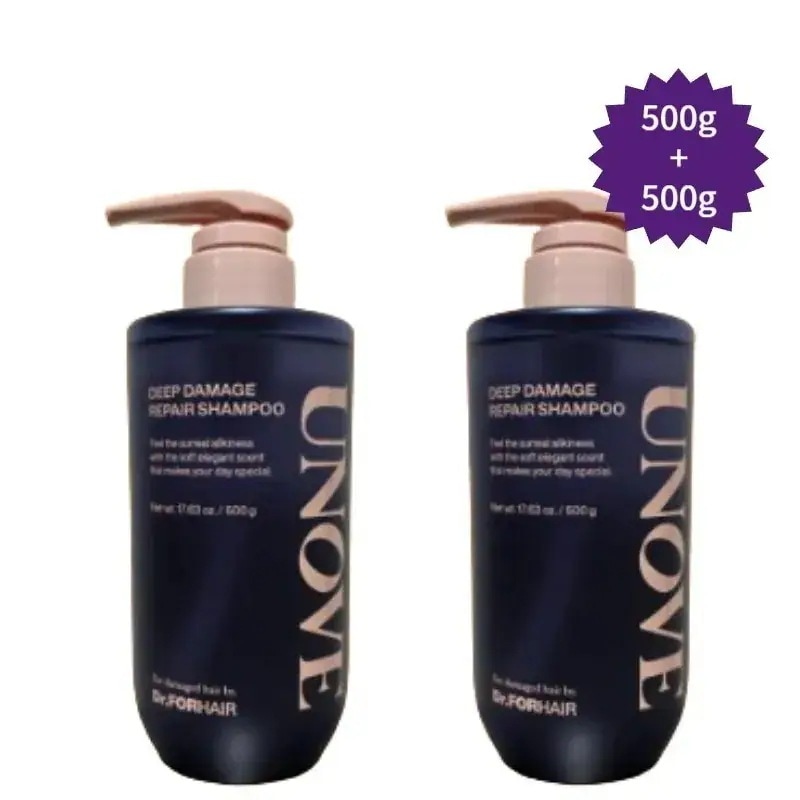 【1+1】ディープダメージリペアシャンプー 500g, 2ea