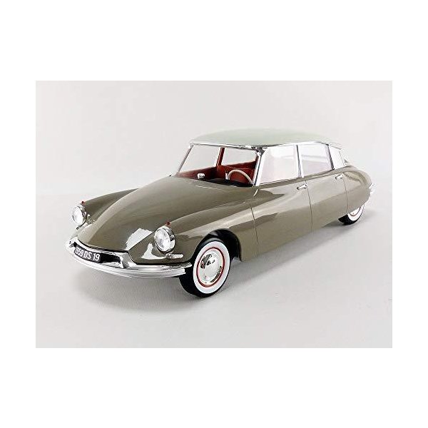 Norev NV121562 White 1:12 1959 Citroen DS 19-Iced Brown and Carrara 並行輸入品