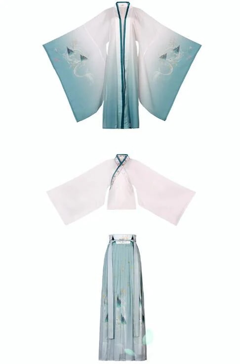 カップルペア中華コスプレ衣装 ハロウィン メンズ レディース 魏晋時代チャイナ服 漢服 3点セット 袴風巻きスカート チャイナ服 衣装 ロング丈 プリント 交差襟 ユニセックス羽織 ブラウス スカート