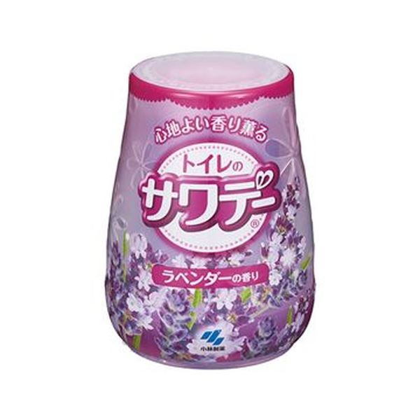 （まとめ）小林製薬 サワデーこころ落ち着くラベンダーの香り 本体 140g 1個(×20セット)