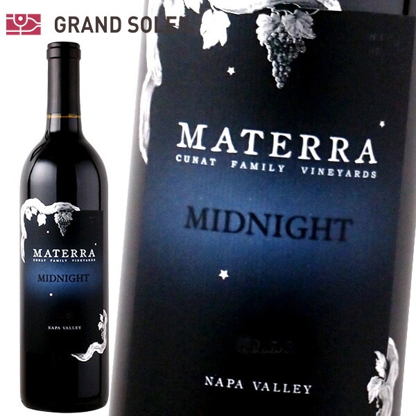 マテッラ ミッドナイト 2021 赤ワイン アメリカ カリフォルニア ナパ・ヴァレー プティヴェルド マルベック メルロ サスティナブル　ナパ グリーン ワイナリー ギフト プレゼント 贈答 の