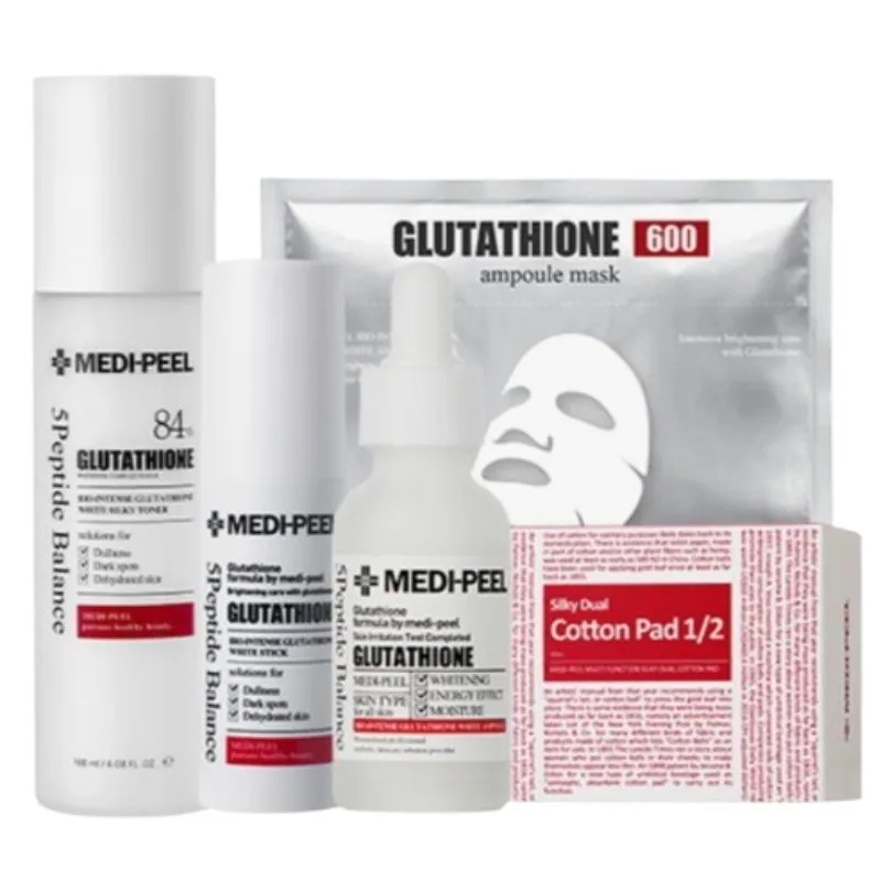 バイオインテンス グルタチオン ホワイト アンプル マスク1box(10ea)+トナー180ml+アンプル30ml+スティック10g+化粧用コットン