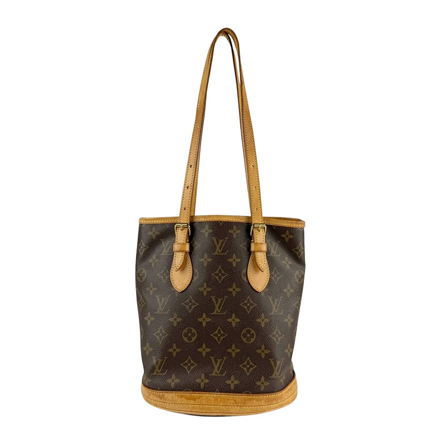 ルイ ヴィトン LOUIS VUITTON ショルダーバッグ モノグラム バケットPM モノグラムキャンバス ブラウン レディース M42238 z6551