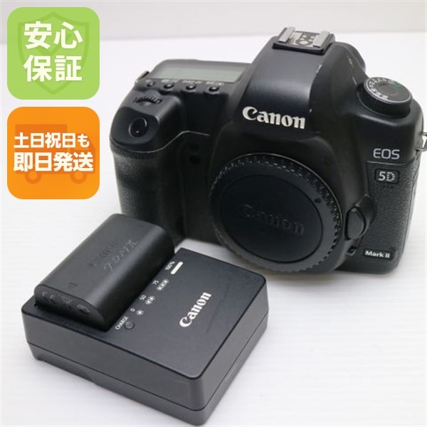 良品EOS 5D Mark 2 ブラック ボディ デジ1 Canon 37