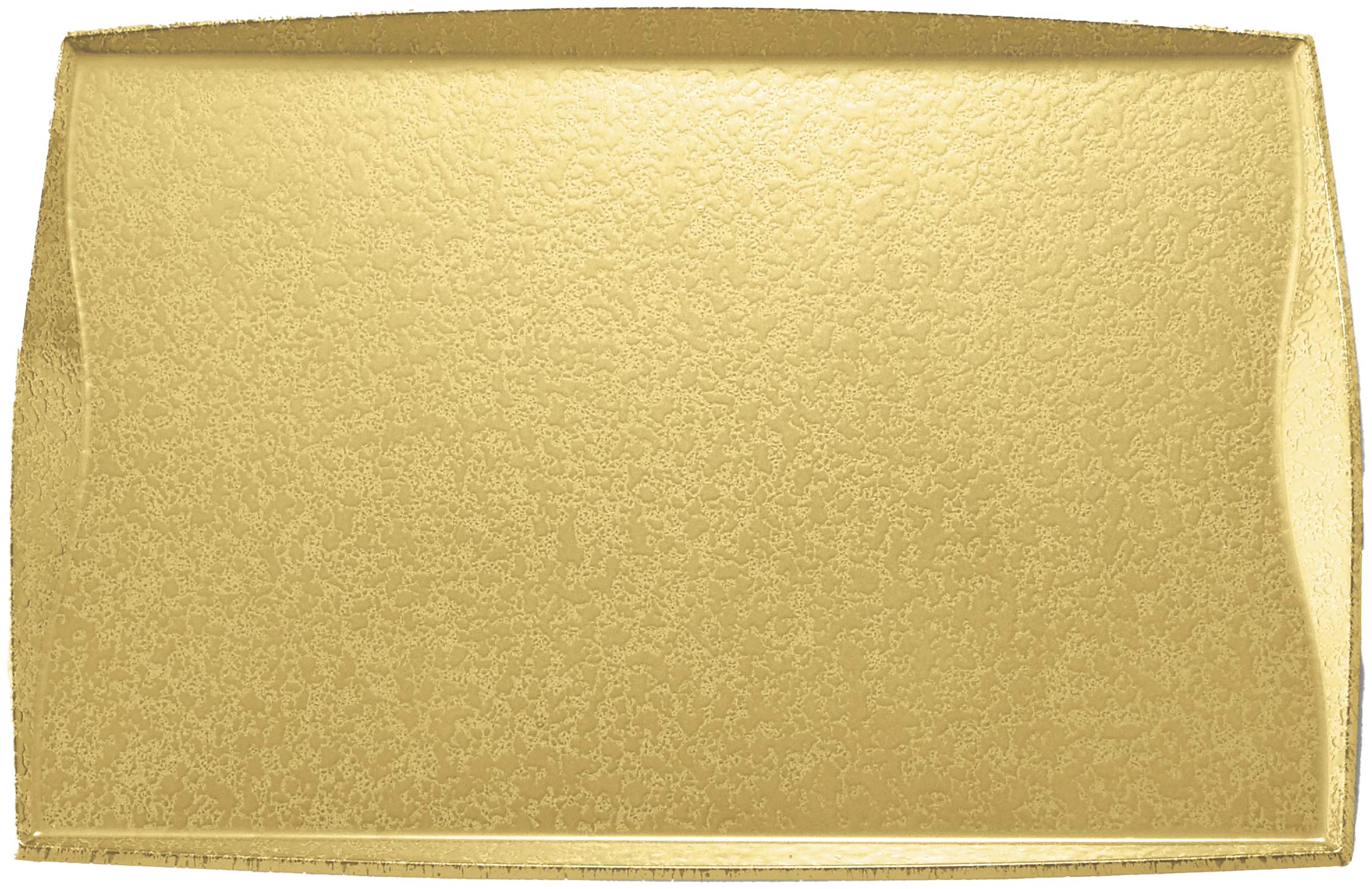 お盆 トレー OL-19-8 耐熱尺1渕付ｳｪｰﾌﾞﾄﾚｰ タタキ金SL/裏黒塗