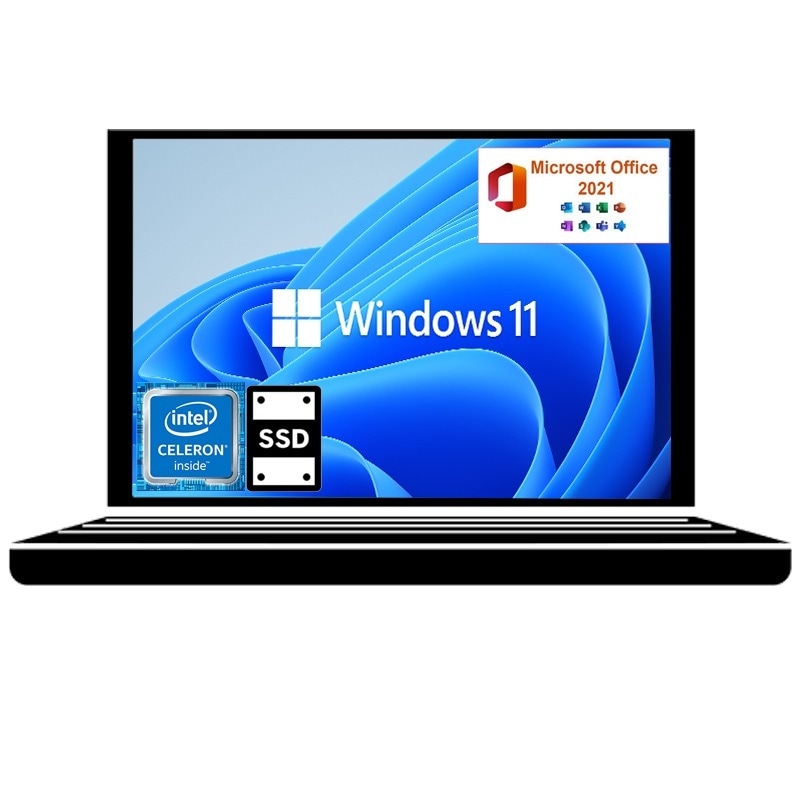 驚速起動 迷ったときには！店長おまかせ　ノートパソコン　Windows11　MSoffice2021付き 驚速SSD256GB　メモリー4GB 　無線LAN　30日安心保証付　Bランク