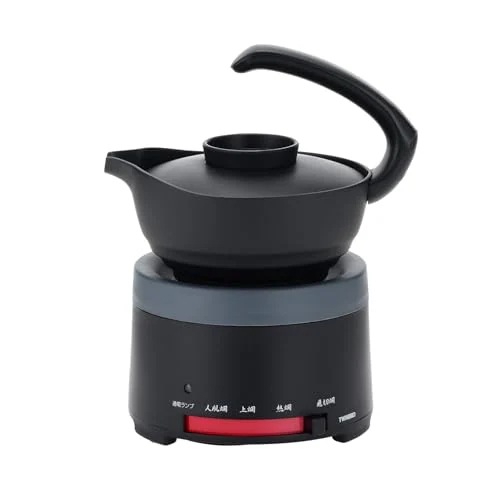 ツインバード 燕三条 酒燗器 熱燗 1.5合 電気式 温度調節 卓上 日本酒 新潟 ブラック TW