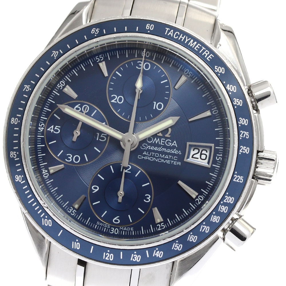 オメガ OMEGA 3212.80 スピードマスター デイト クロノグラフ 自動巻き メンズ _901880【中古】