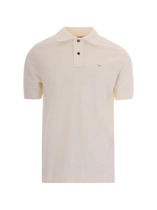 EMPORIO ARMANI Men Polo Shirts EM005239 AF10497 U1055 WHISPER WHITE