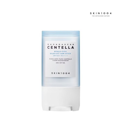 マダガスカル センテラ ヒアルーシカ シルキーフィット サンスティック SPF50+PA++++ 20g, 2個