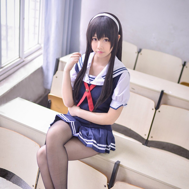 冴えない彼女の育てかた　霞ヶ丘诗羽　制服　コスプレ　衣装