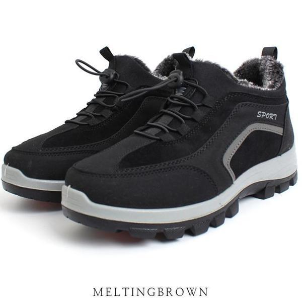 メンズトレッキングシューズ 防寒スニーカー t55