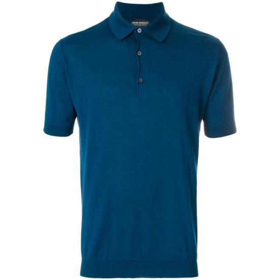 JOHN SMEDLEY Men Polo Shirts ADRIAN DBLUE